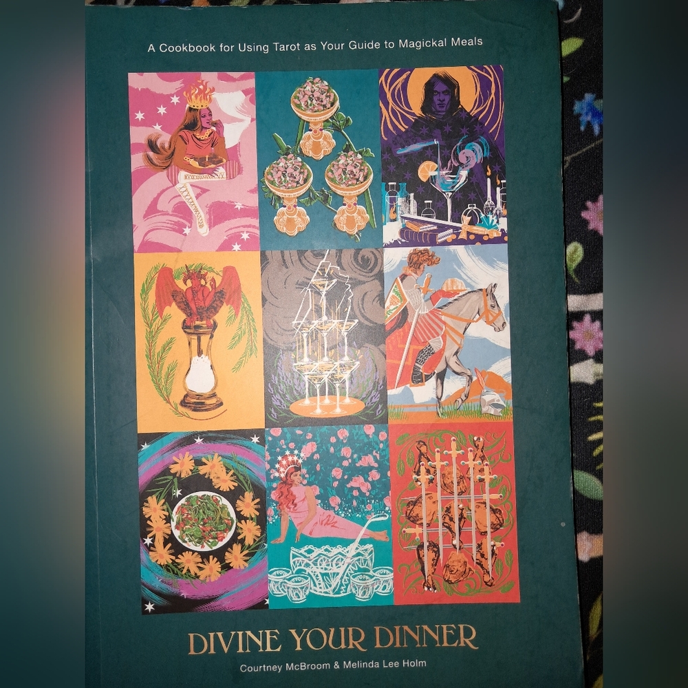 Divine your dinner tarot cookbook